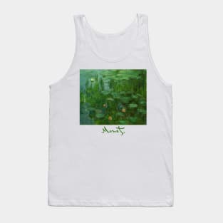 Green Waterlilies - Claude Monet Tank Top